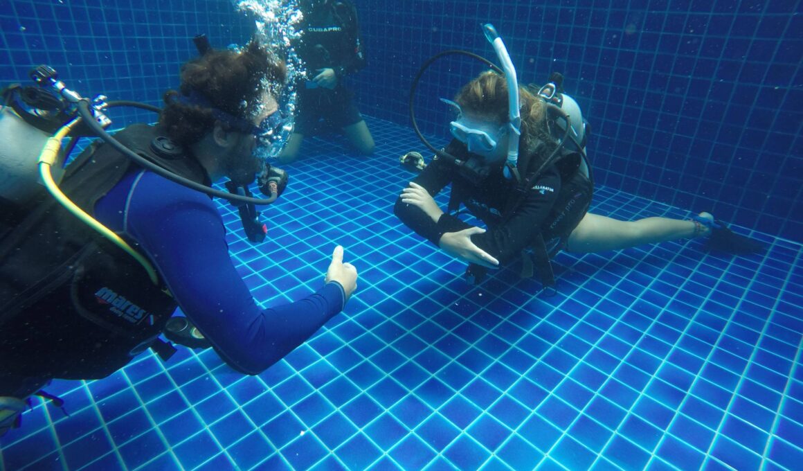 Dive master course