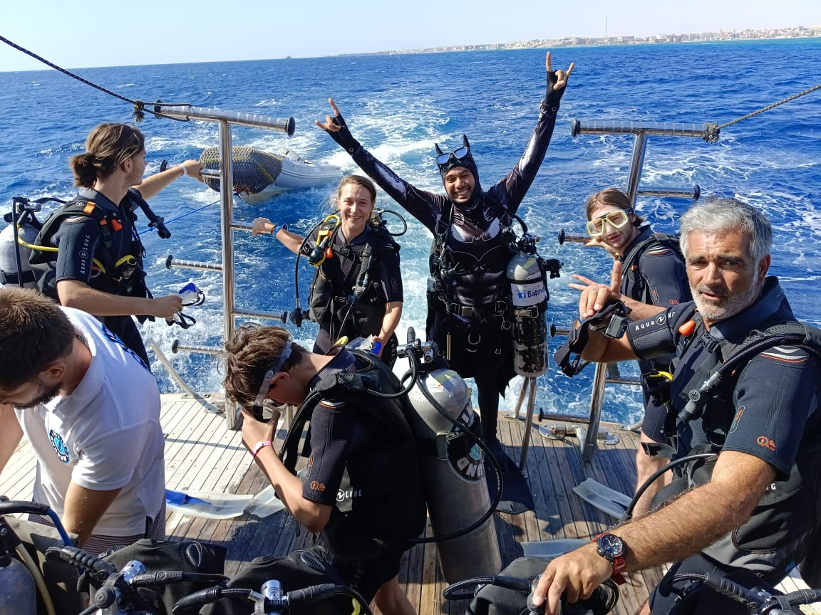 The team at Diving Around made sure that we had everything we needed for our dives, including comfortable wetsuits, snorkels, fins, and masks.