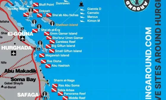 List-of-dive-sites-around-Hurghada