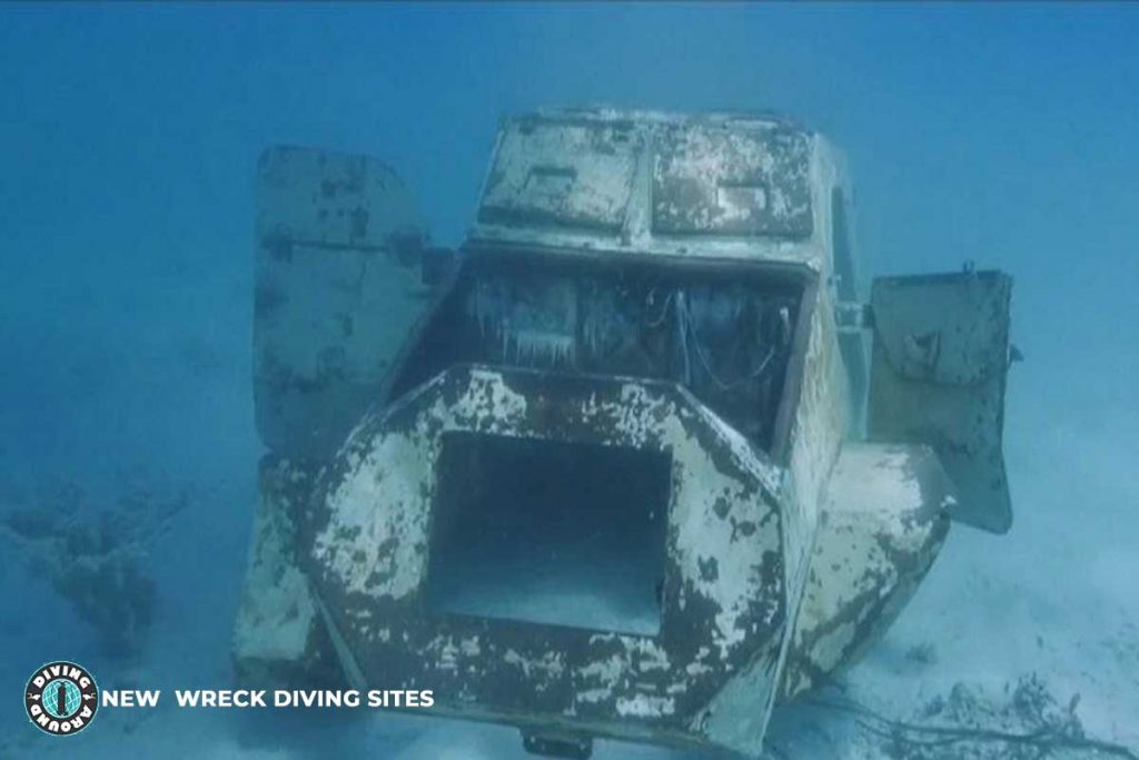 New wreck diving sites