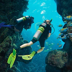 Scuba Divers using Enriched Air Nitrox in Hurghada