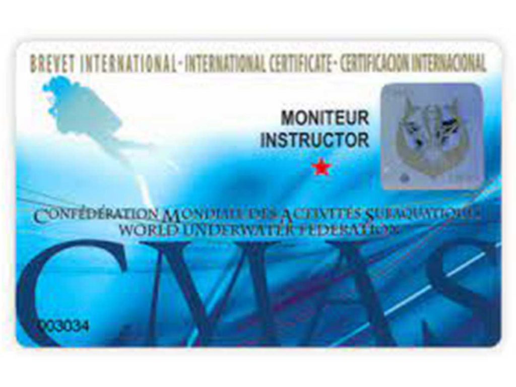 CMAS (P1) Diving Course Certification