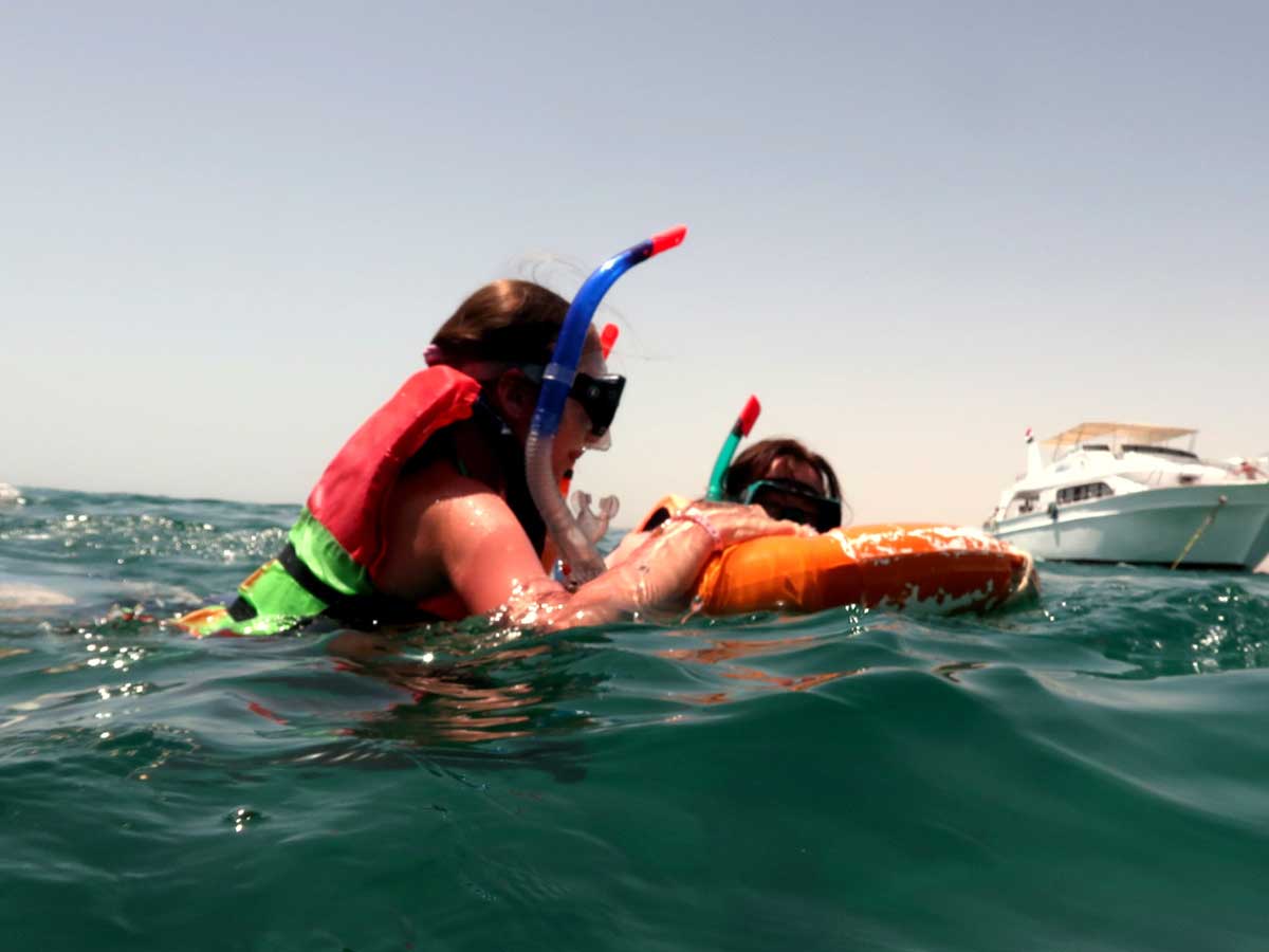 Fun diving and snorkeling in hurghada